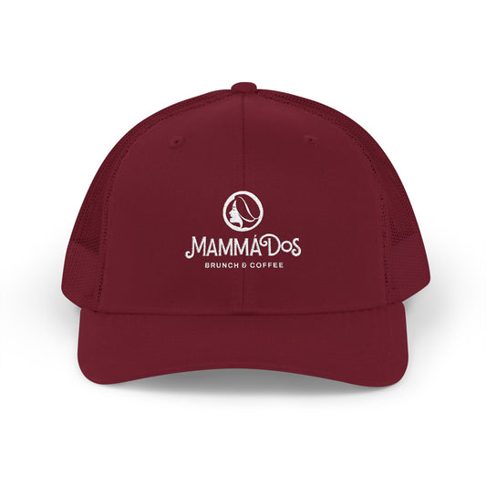 Embroidered Snapback Trucker Cap - Mamma Dos Cafe