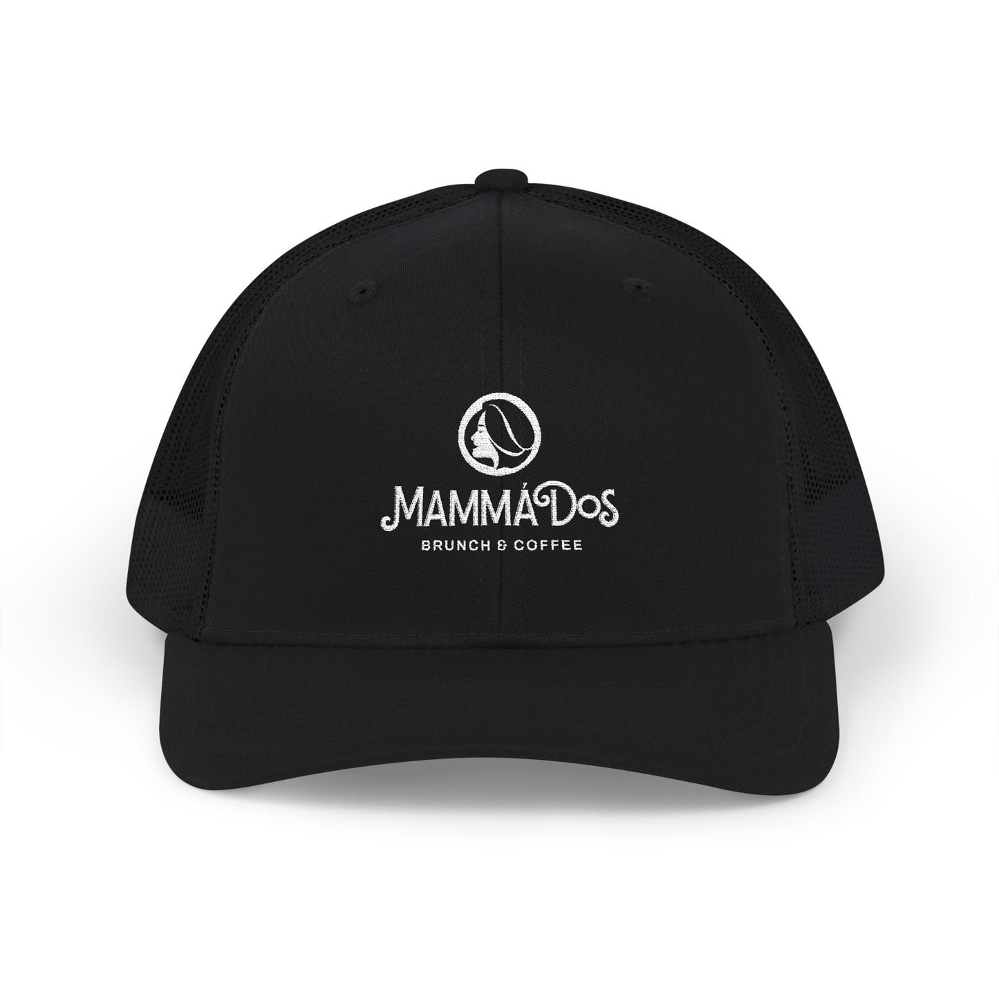 Embroidered Snapback Trucker Cap - Mamma Dos Cafe