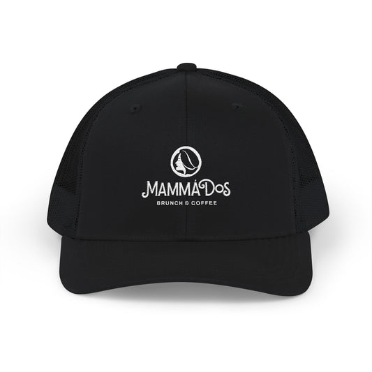 Embroidered Snapback Trucker Cap - Mamma Dos Cafe