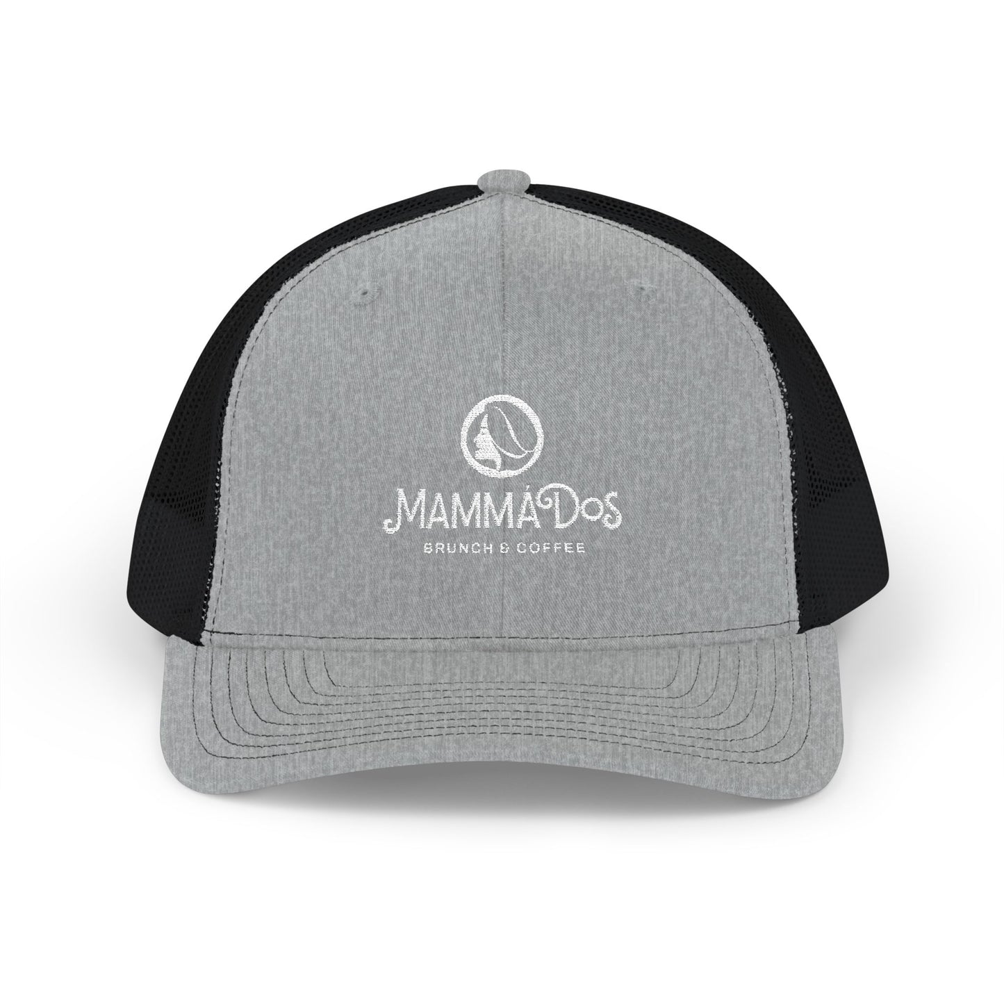 Embroidered Snapback Trucker Cap - Mamma Dos Cafe