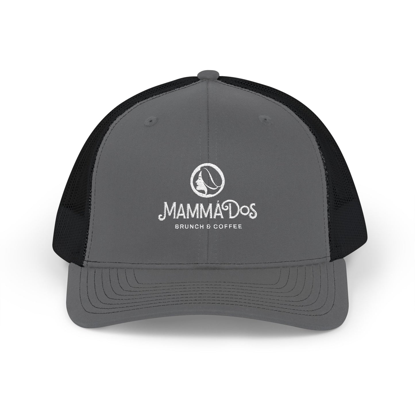 Embroidered Snapback Trucker Cap - Mamma Dos Cafe