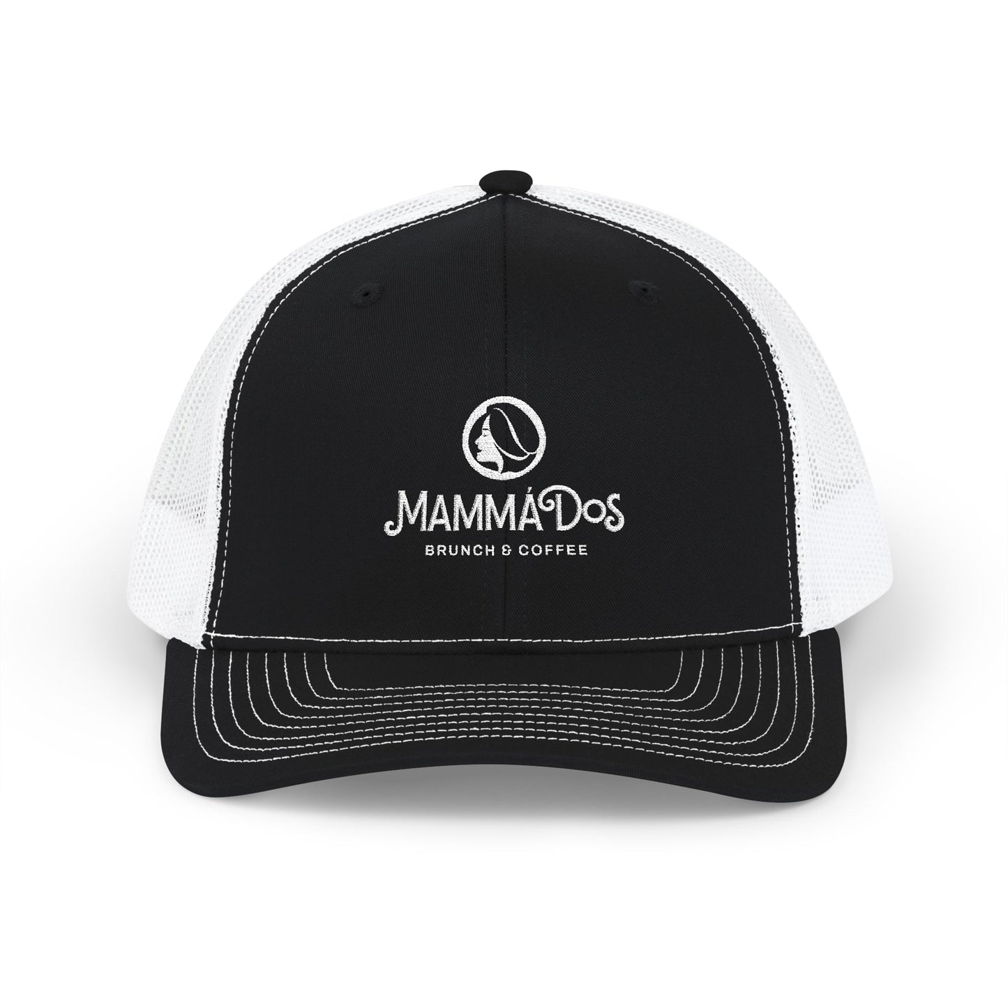 Embroidered Snapback Trucker Cap - Mamma Dos Cafe
